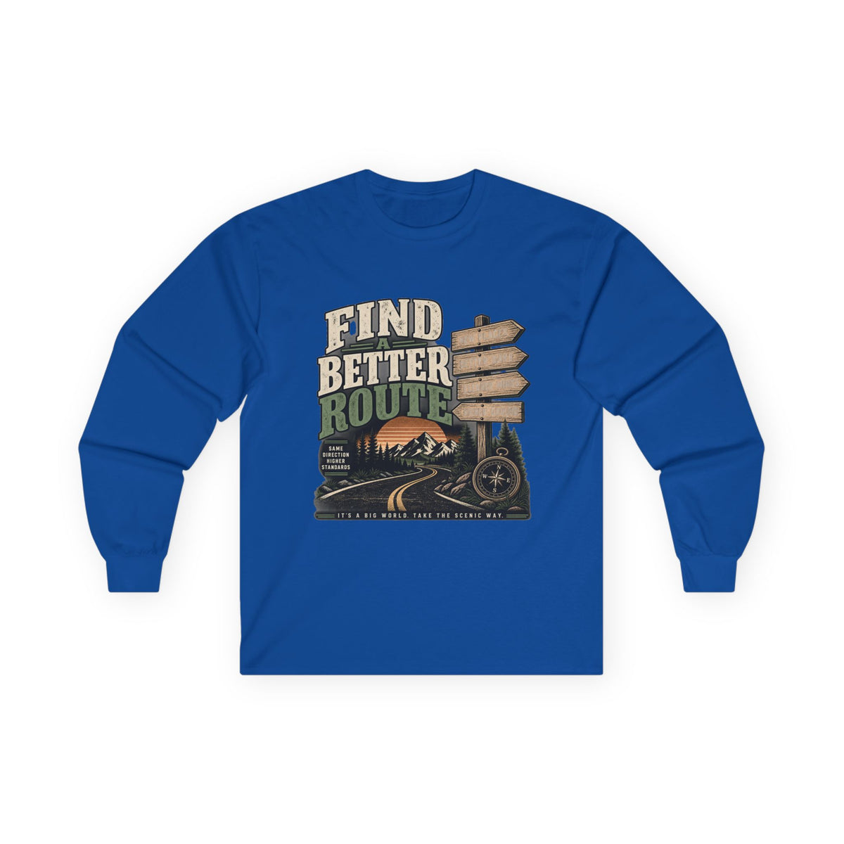 Find A Better Route - Unisex Ultra Cotton Long Sleeve Tee