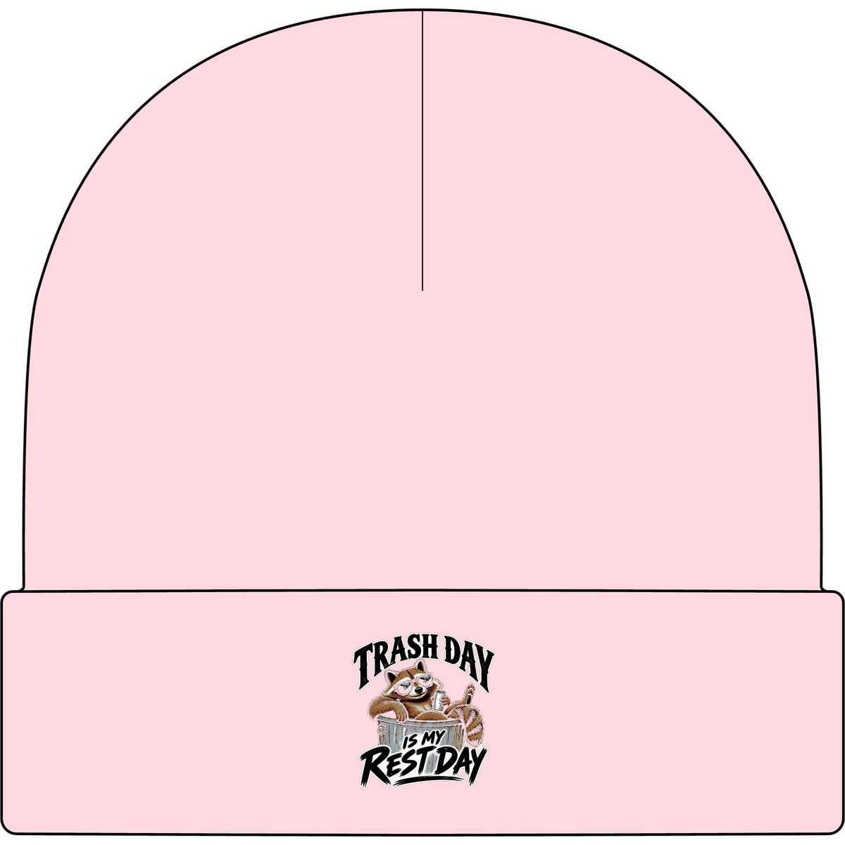 Trash Day Rest Day - AS Colour 1107 Cuff Beanie