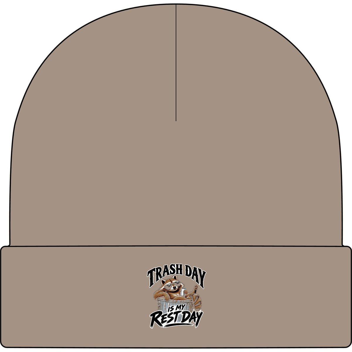 Trash Day Rest Day - AS Colour 1107 Cuff Beanie
