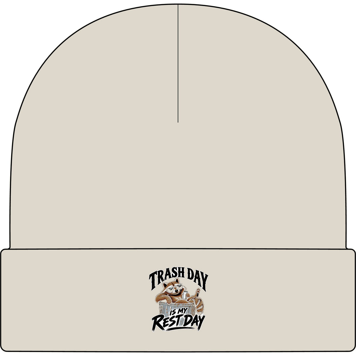 Trash Day Rest Day - AS Colour 1107 Cuff Beanie