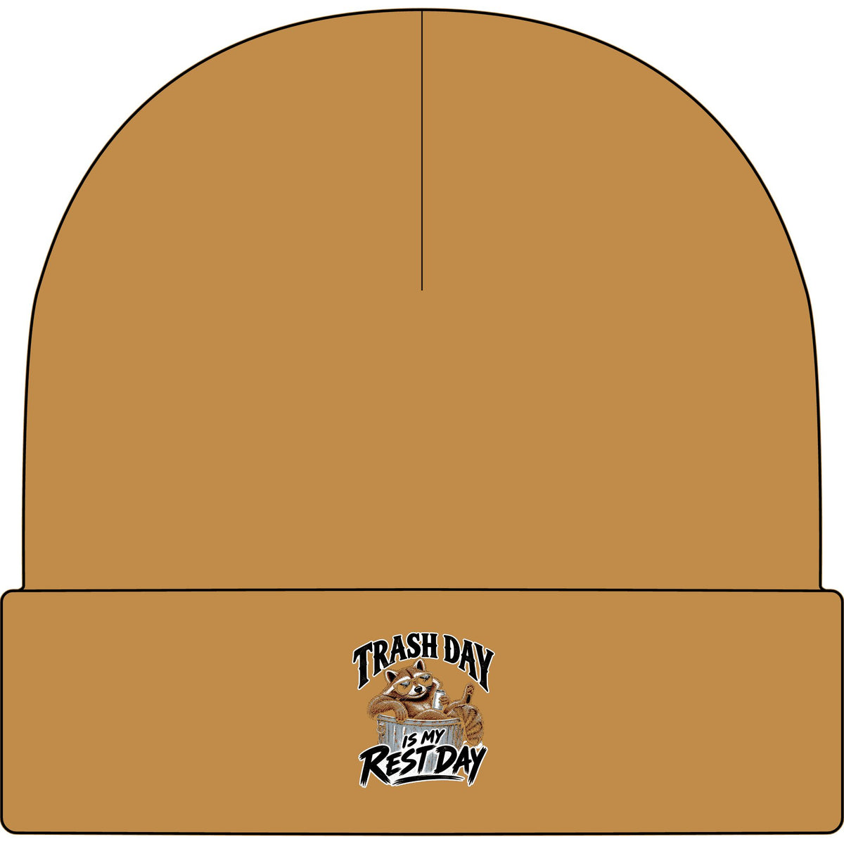 Trash Day Rest Day - AS Colour 1107 Cuff Beanie