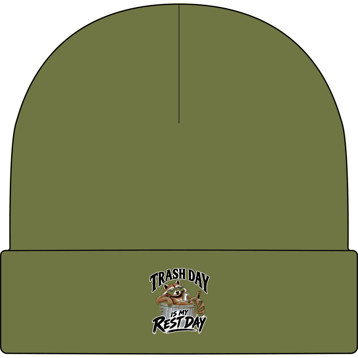 Trash Day Rest Day - AS Colour 1107 Cuff Beanie