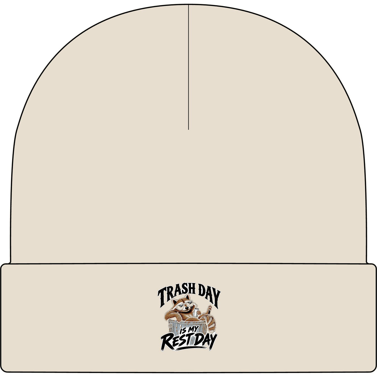 Trash Day Rest Day - AS Colour 1107 Cuff Beanie