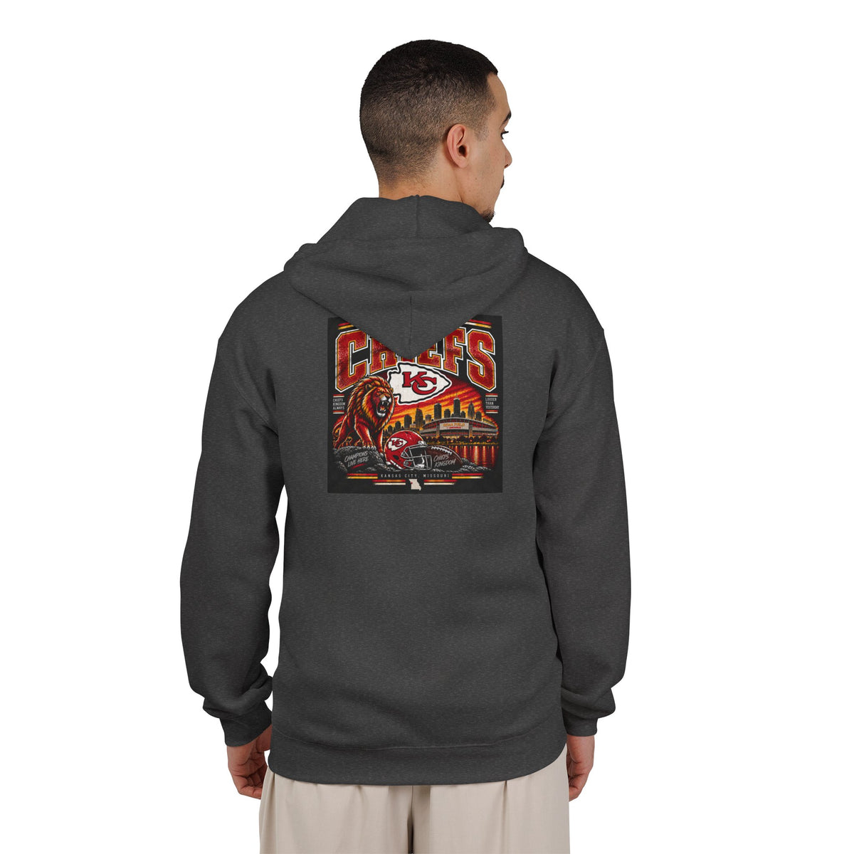 Kansas City Chiefs - Full-Zip Hooded Sweatshirt