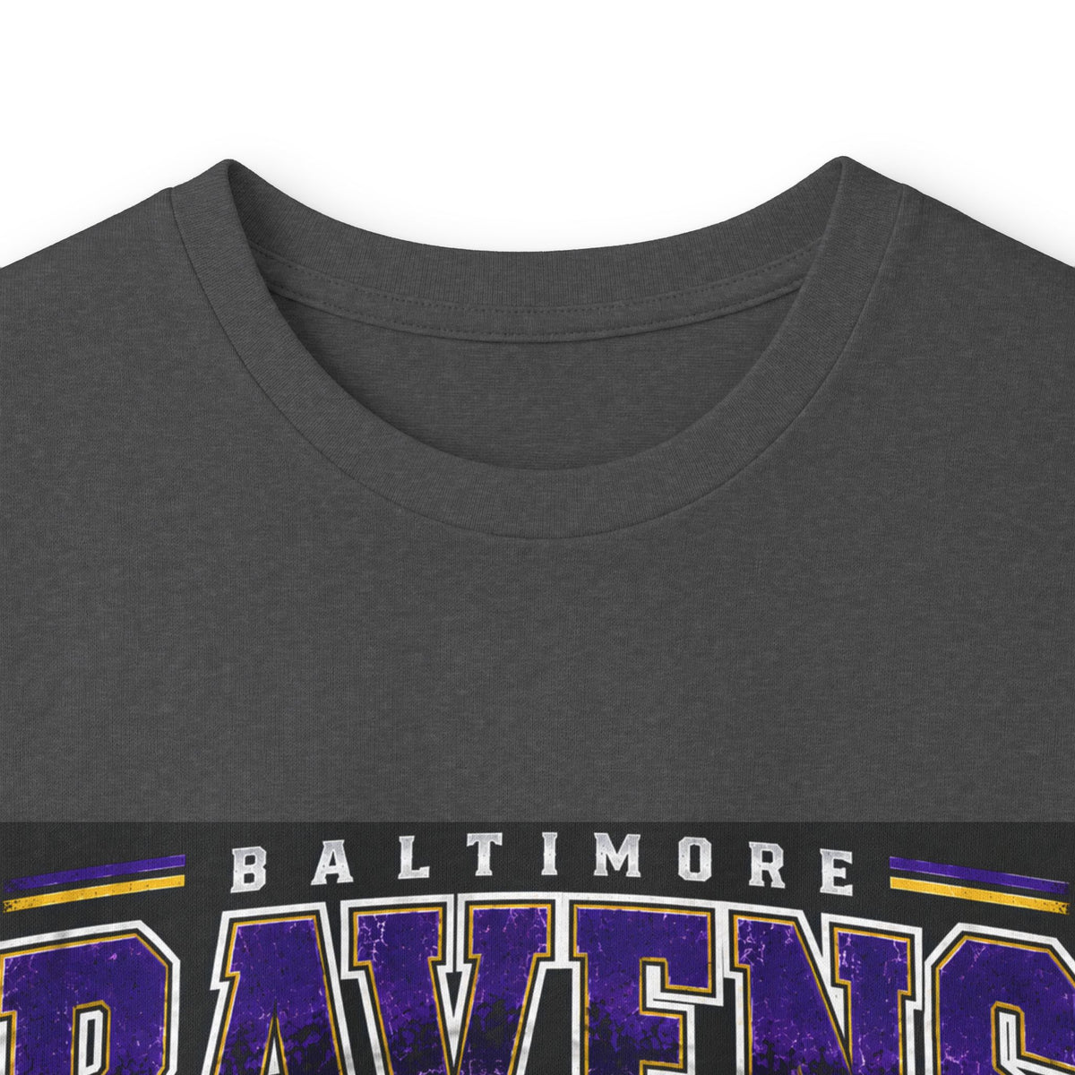 Baltimore Ravens Skyline Tee - Unisex Ultra Cotton Long Sleeve Tee