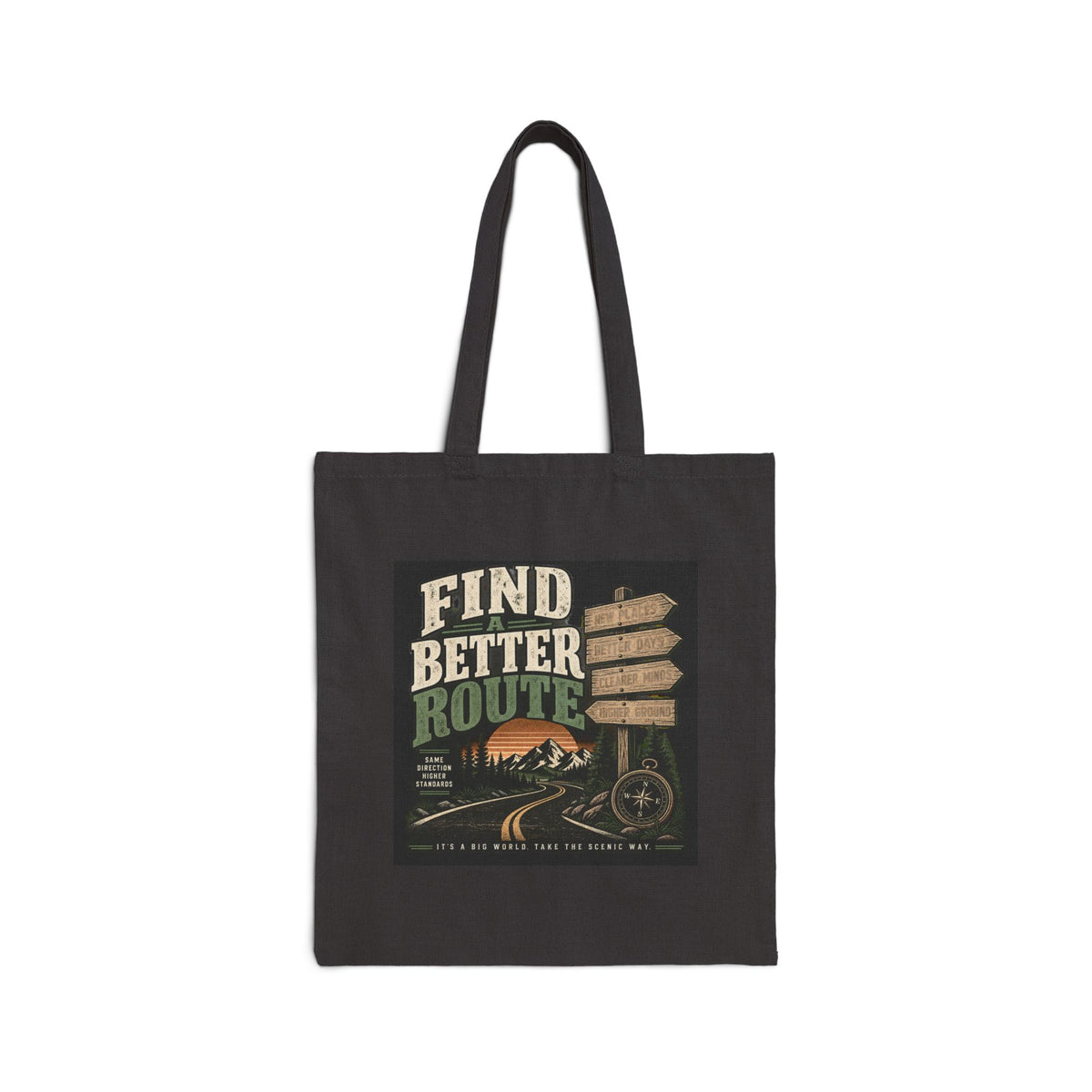 Find A Better Route - Canvas Tote