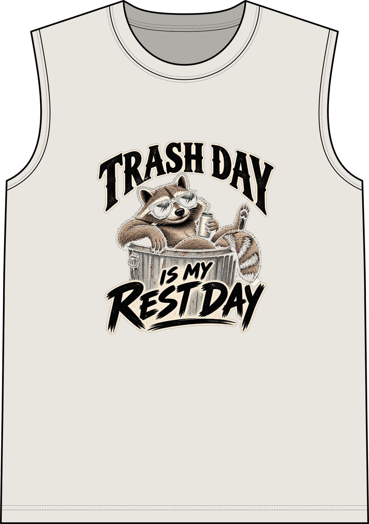 Trash Day Rest Day - Classic Tank