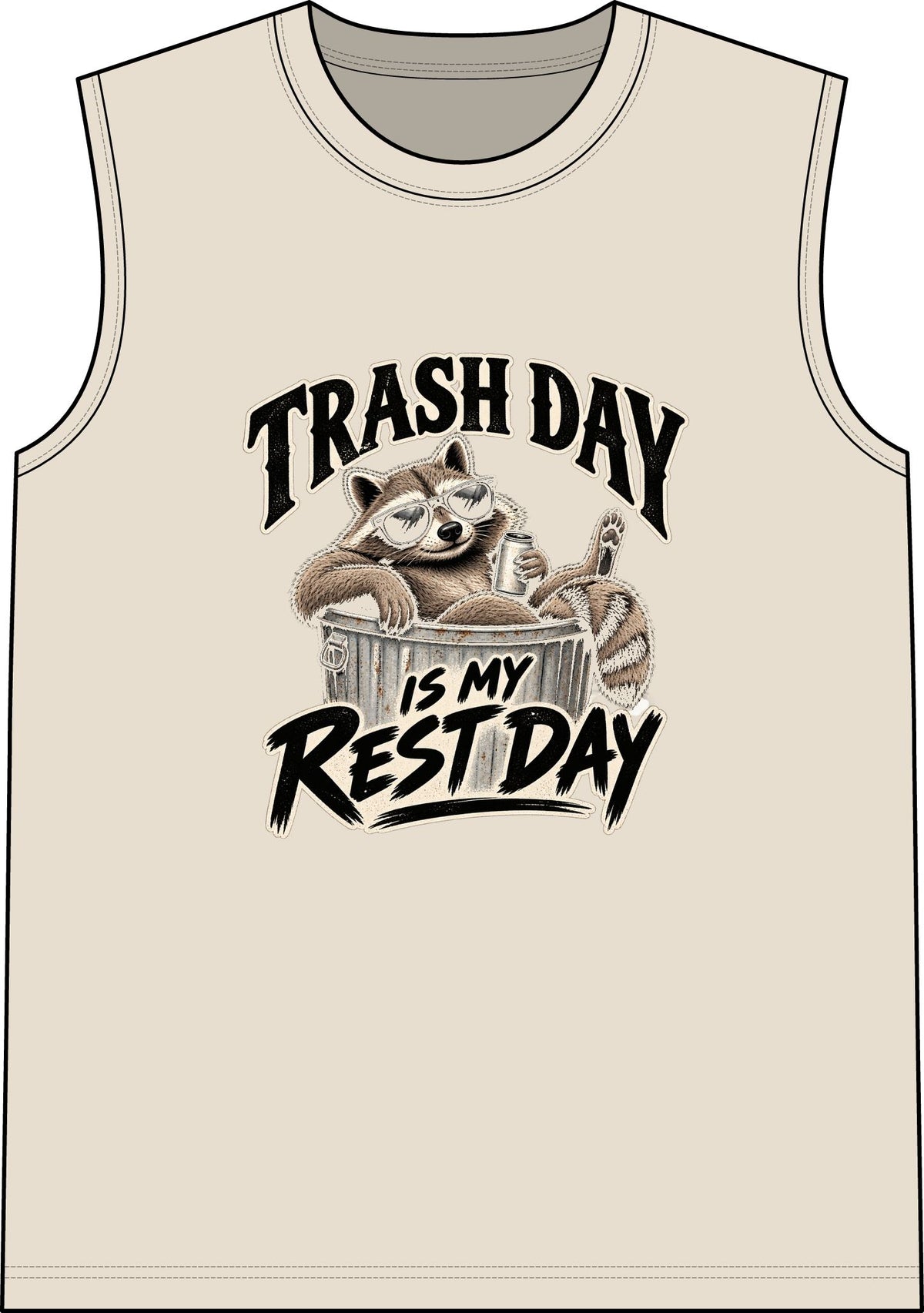 Trash Day Rest Day - Classic Tank
