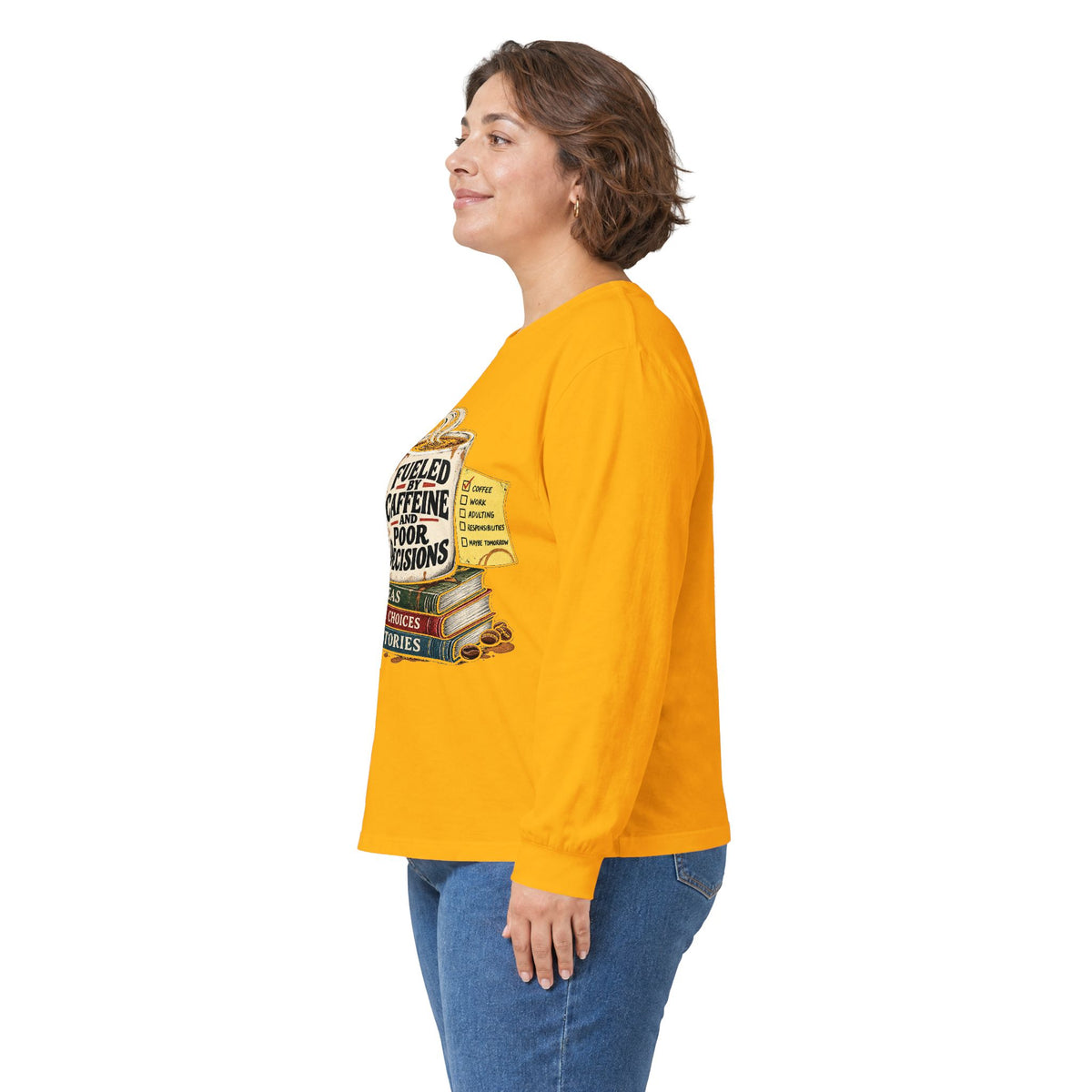 Fueled by Caffeine - Unisex Ultra Cotton Long Sleeve Tee