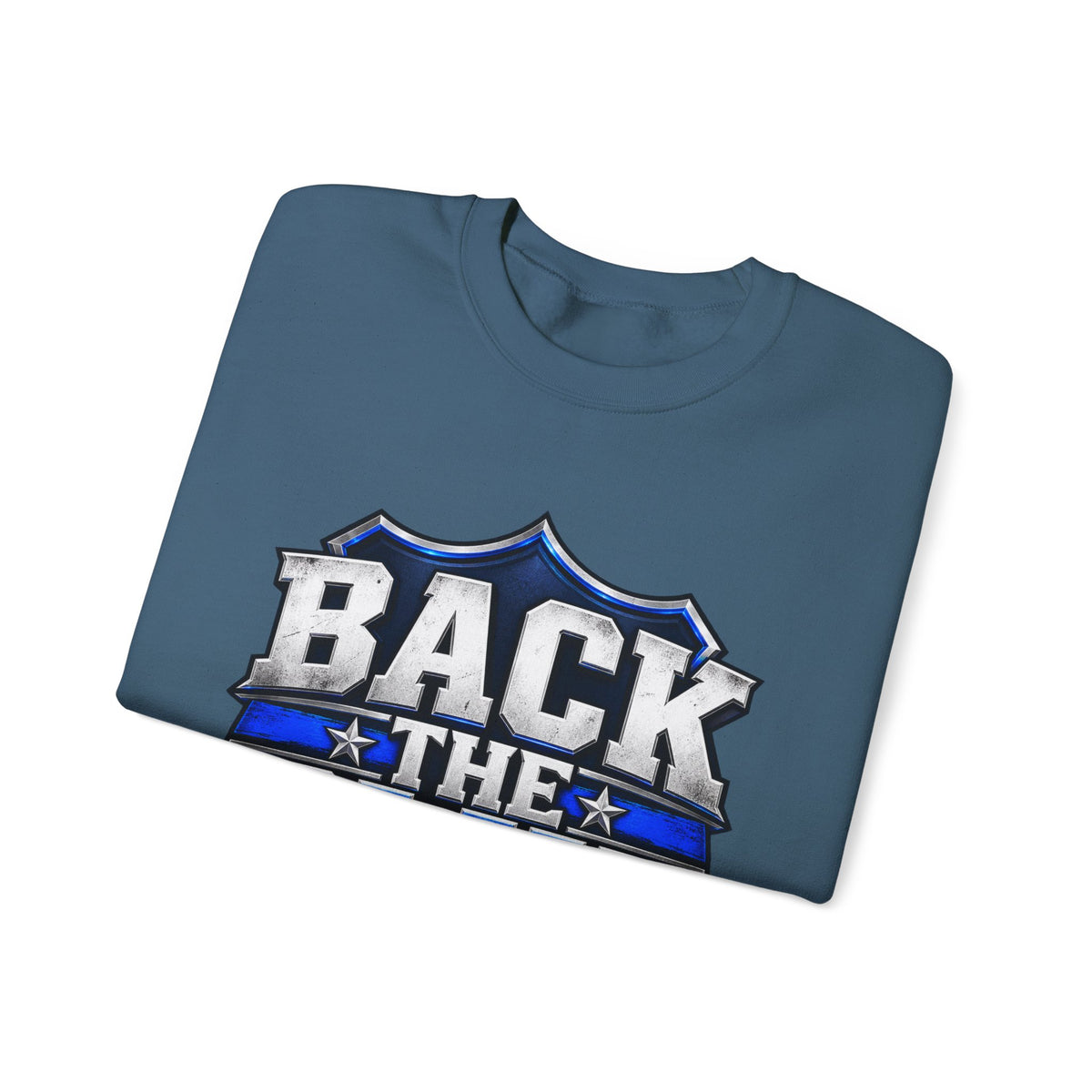 Back the Blue Shield - Crewneck Sweatshirt