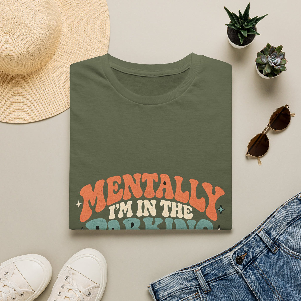 Secretly Plotting Dark Parking - Classic Tee