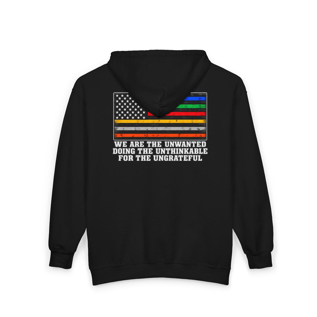 Unwanted, Unthinkable, Ungrateful - Full-Zip Hooded Sweatshirt