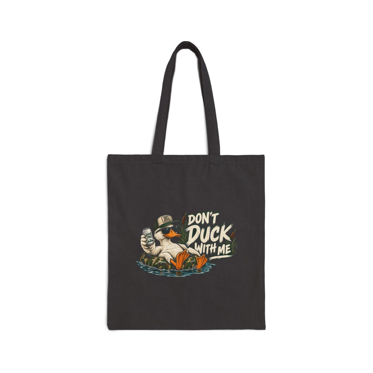 Duck With Me Camo - Canvas Tote