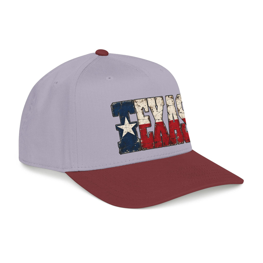 Texas Flag Block Letters - OTTO Baseball Hat