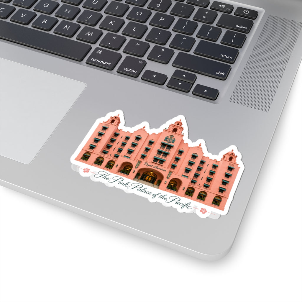 The Pink Palace of the Pacific - Kiss-Cut Sticker