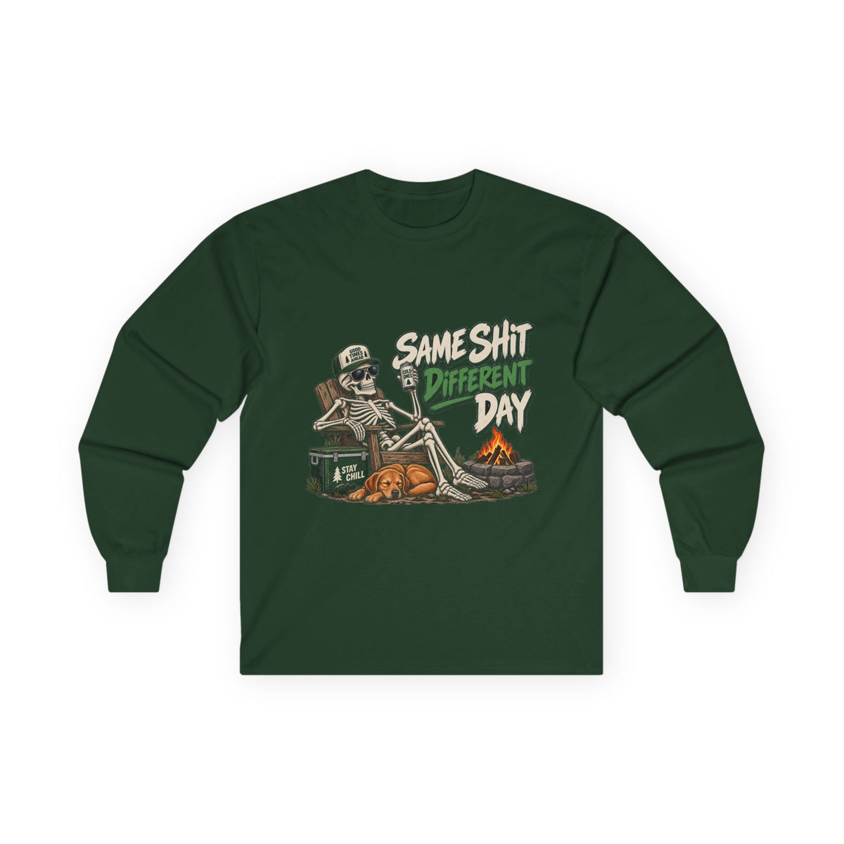 Same Shit Different Day - Unisex Ultra Cotton Long Sleeve Tee