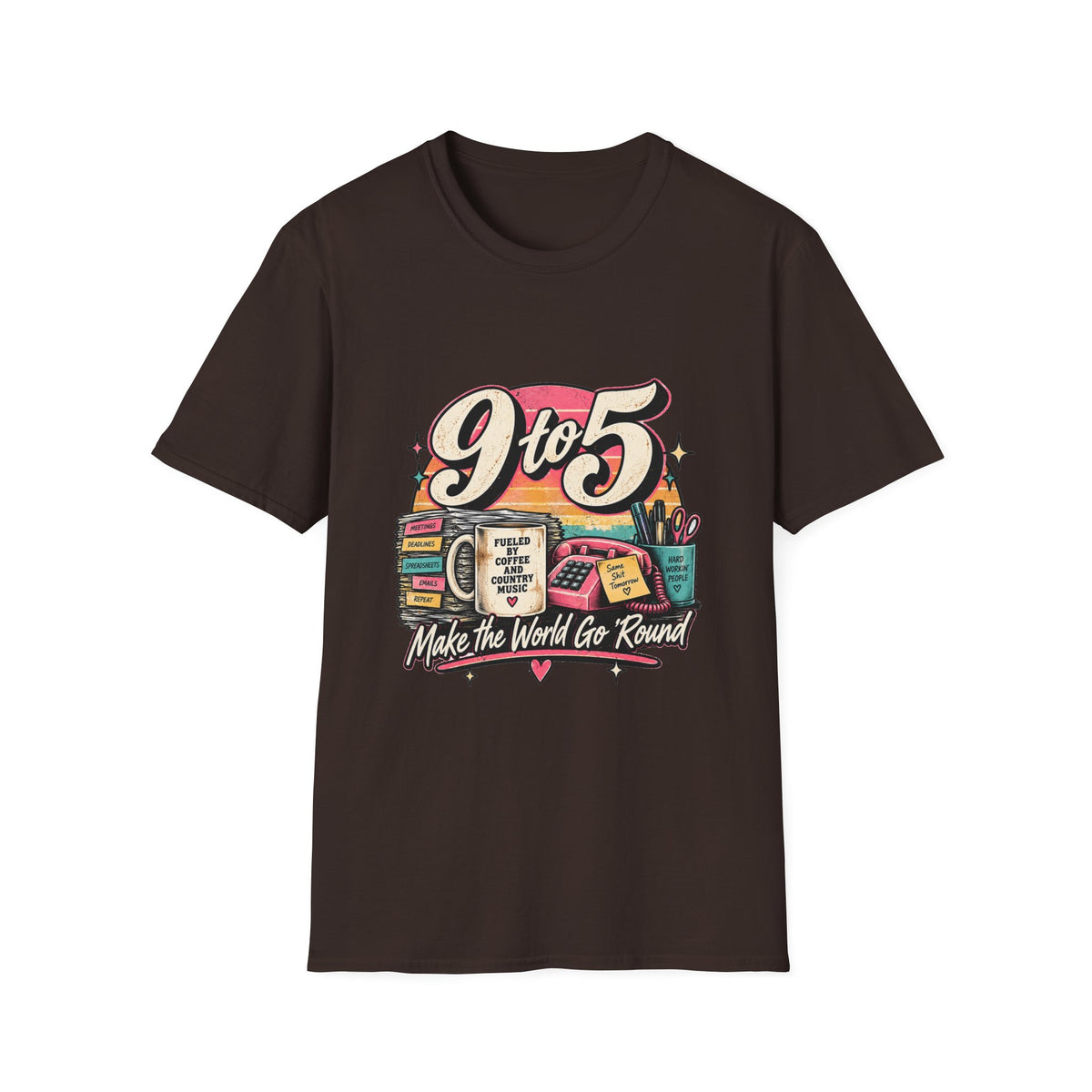 9to5 Make the World Go Round - Classic Tee