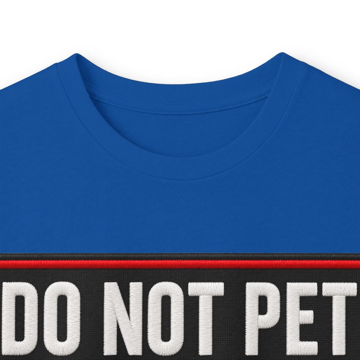 Do Not Pet - Service Dog Patch - Unisex Ultra Cotton Long Sleeve Tee