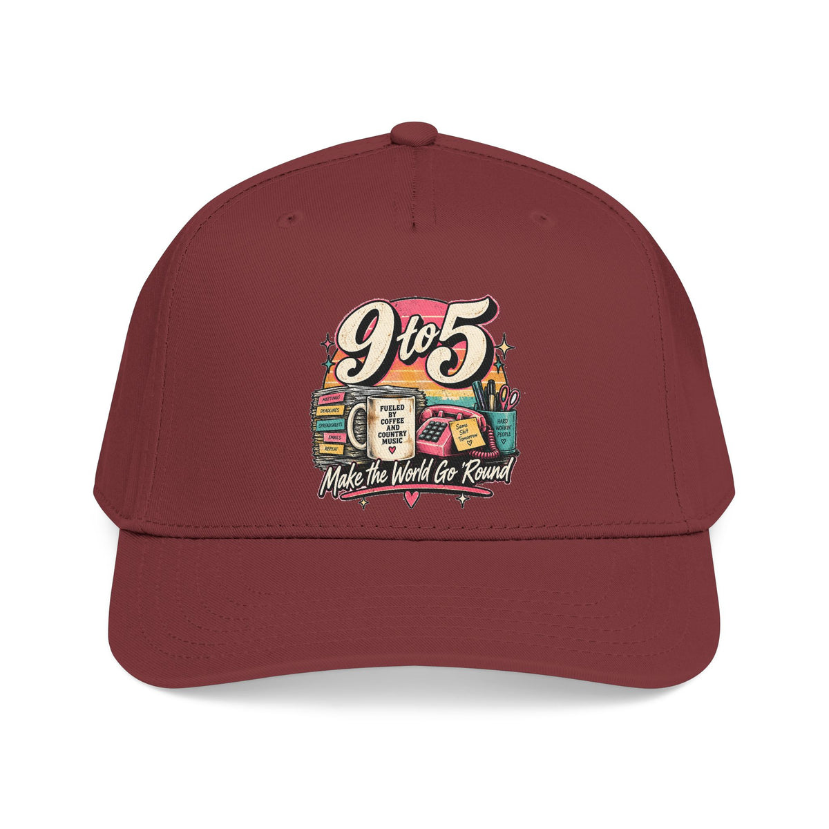9to5 Make the World Go Round - OTTO Baseball Hat