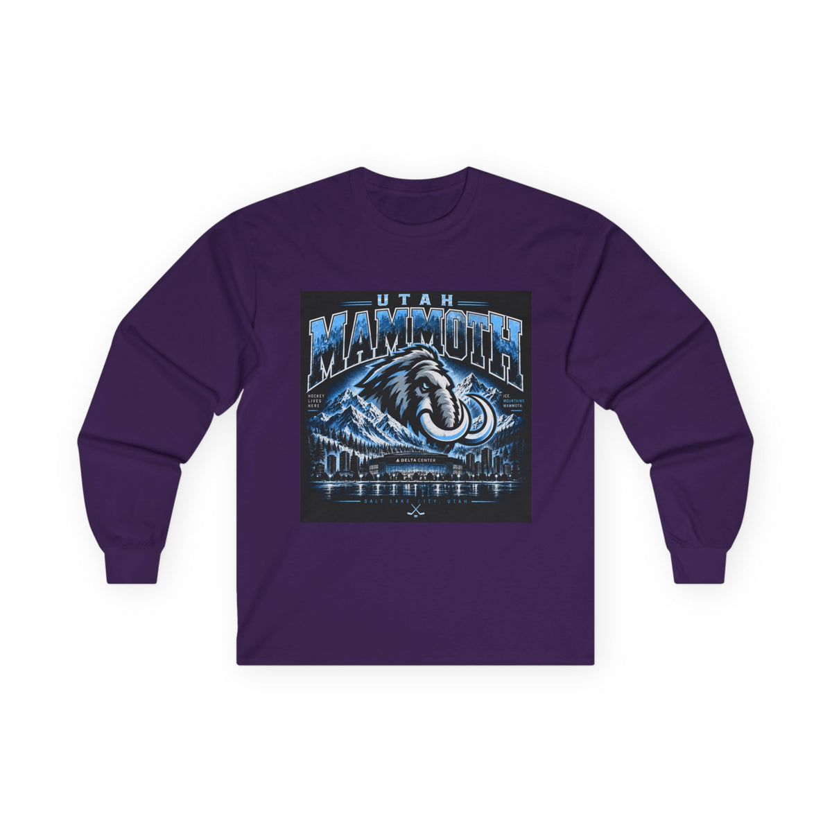 Utah Mammoth Hockey - Unisex Ultra Cotton Long Sleeve Tee