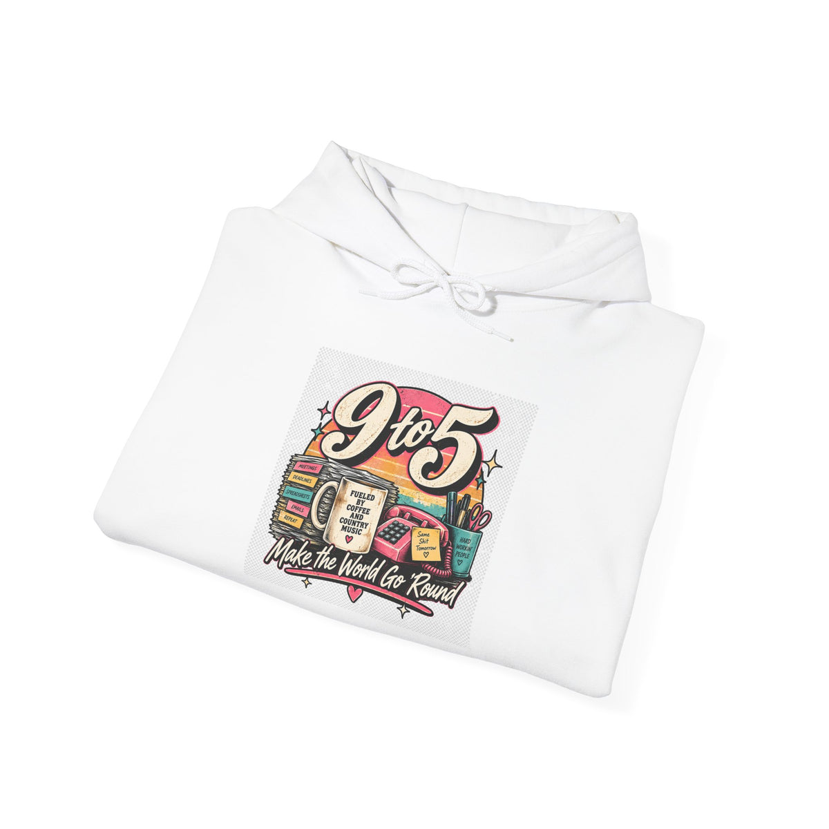 9to5 Make the World Go Round - Hoodie