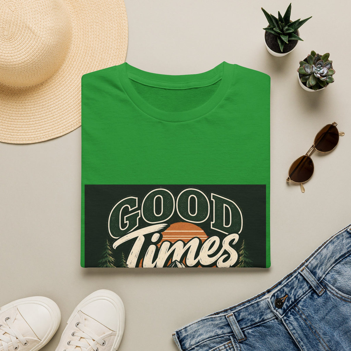Good Times Questionable Decisions - Classic Tee