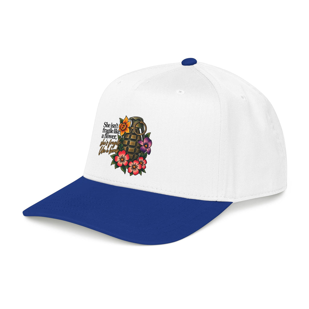 Fragile Like a Bomb - Floral Grenade - OTTO Baseball Hat