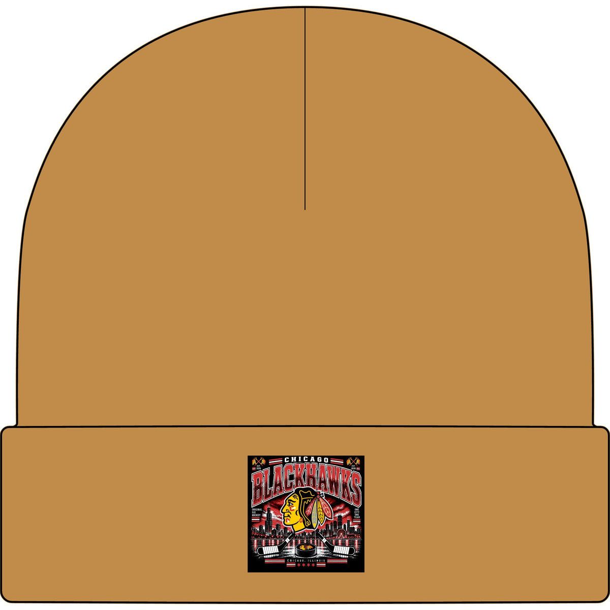 Chicago Blackhawks Heritage - AS Colour 1107 Cuff Beanie