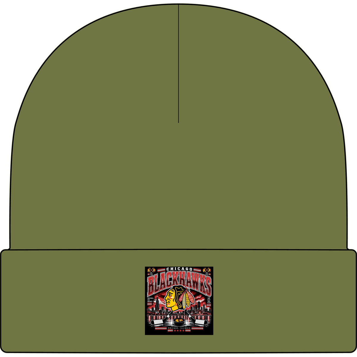 Chicago Blackhawks Heritage - AS Colour 1107 Cuff Beanie