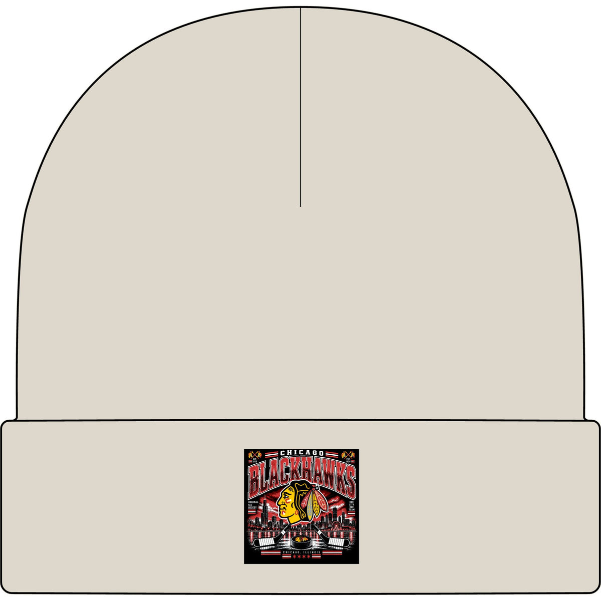 Chicago Blackhawks Heritage - AS Colour 1107 Cuff Beanie