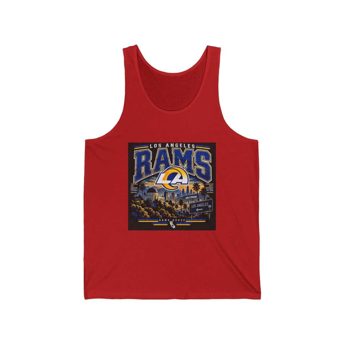 LA Rams House Pride - Athletic Tank