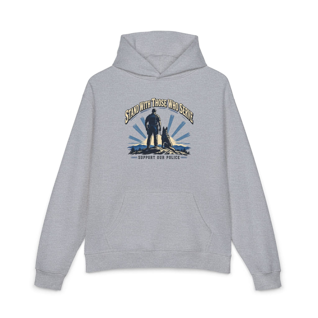 Stand With Those Who Serve Police K9 - Hoodie