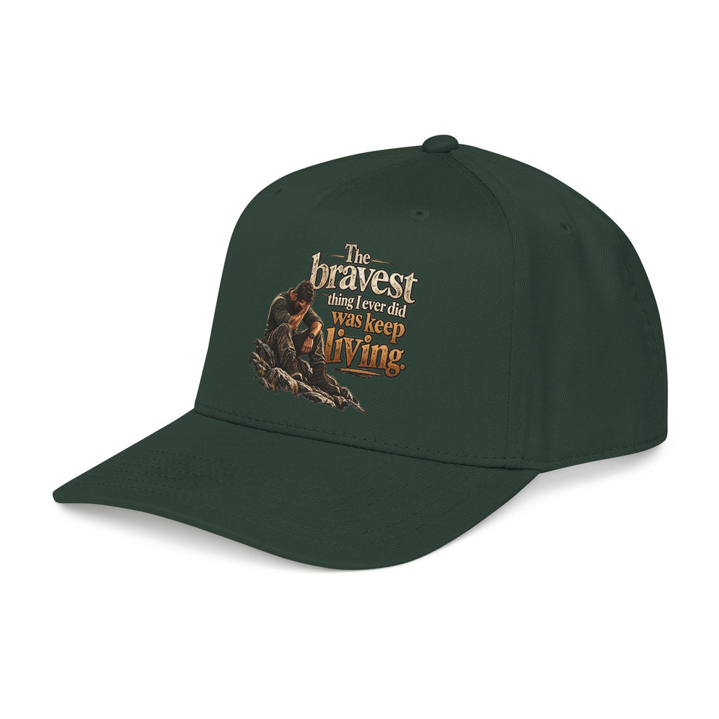 The Bravest Thing I Ever Did Was Keep Living - OTTO Baseball Hat