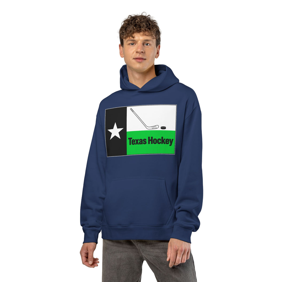 Texas Hockey Flag - Hoodie