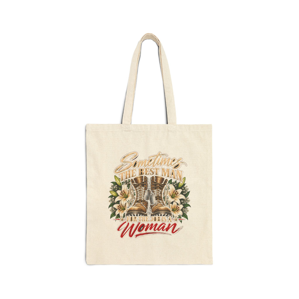 Sometimes Best Man Woman - Canvas Tote