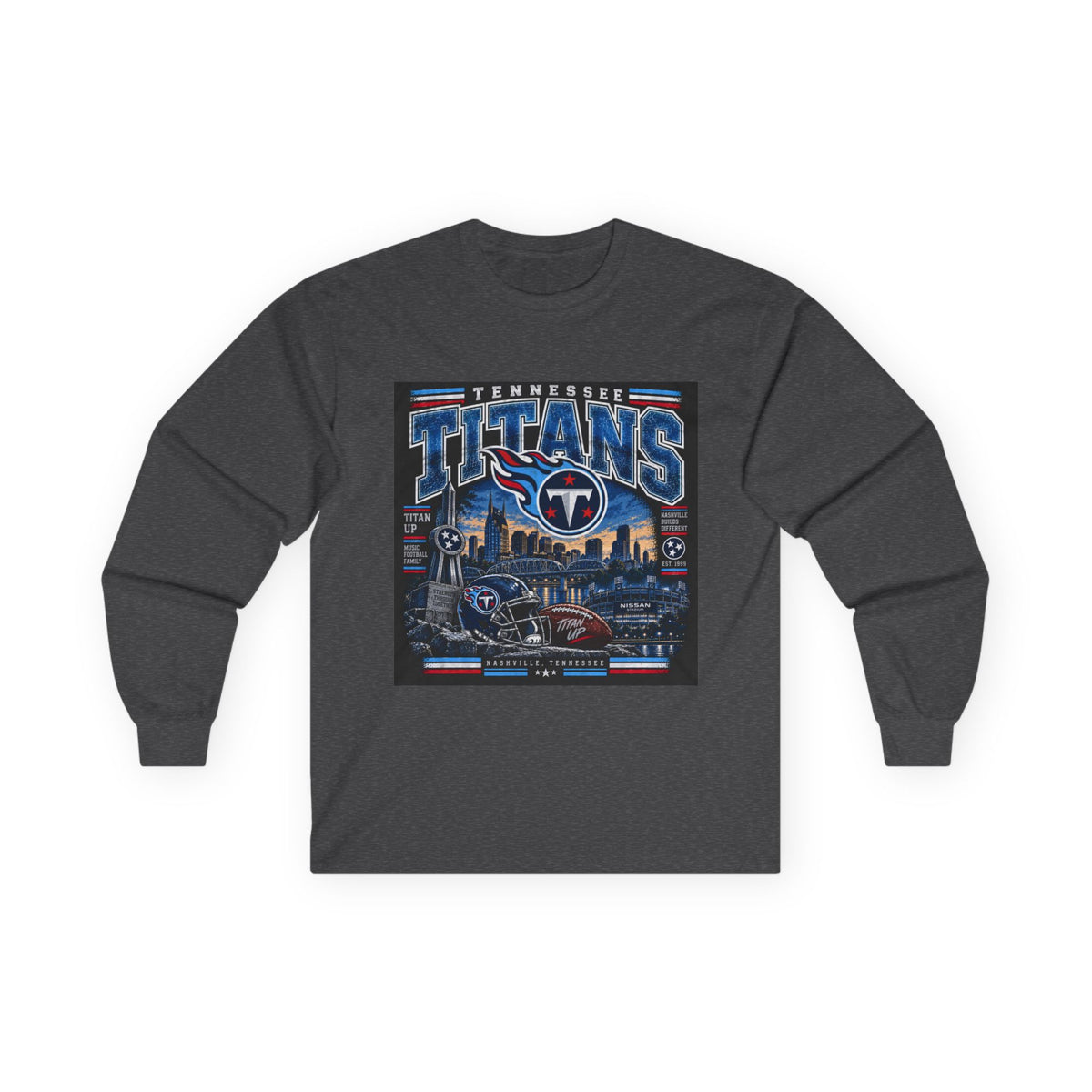 Tennessee Titans Nashville Pride - Unisex Ultra Cotton Long Sleeve Tee