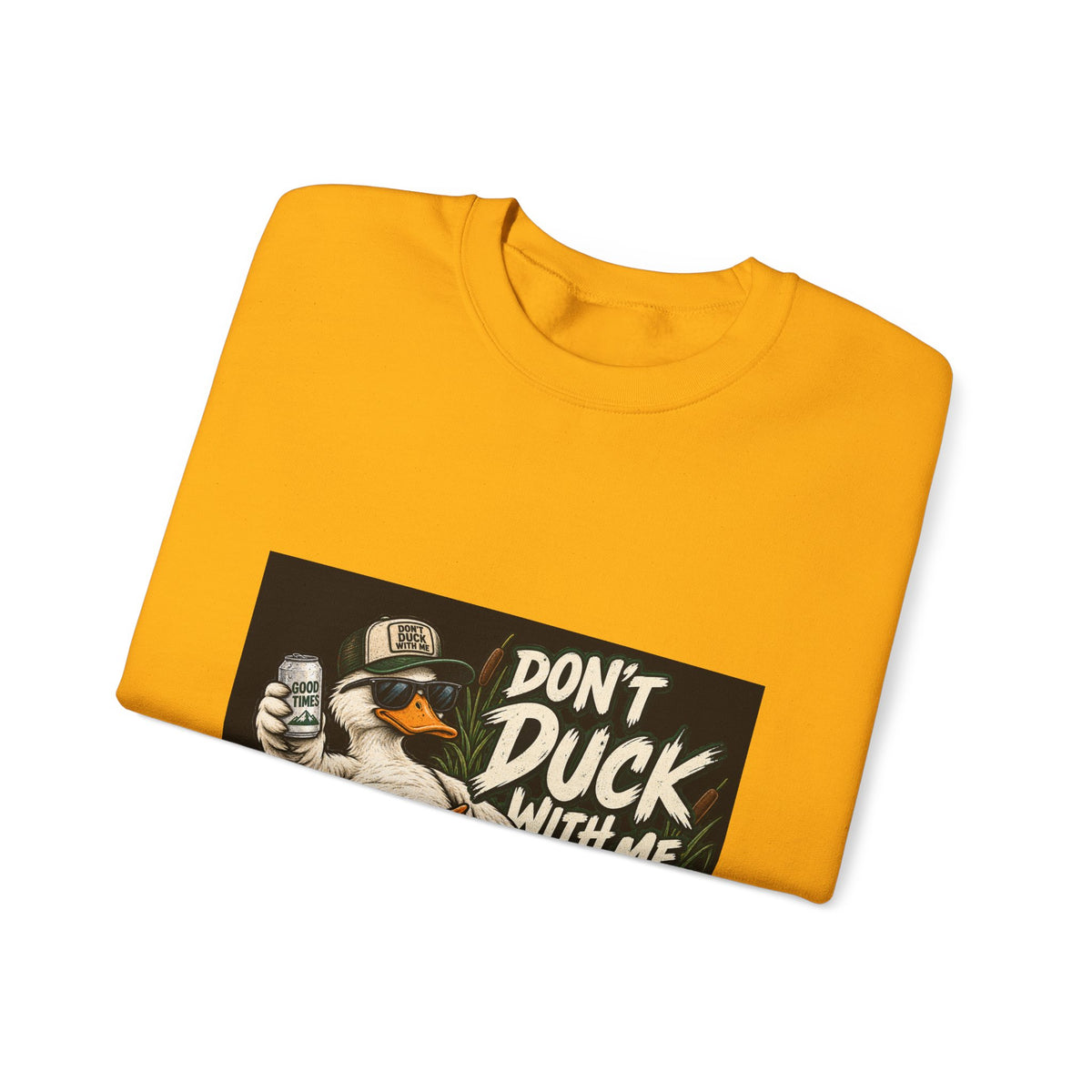 Duck With Me Camo - Crewneck Sweatshirt
