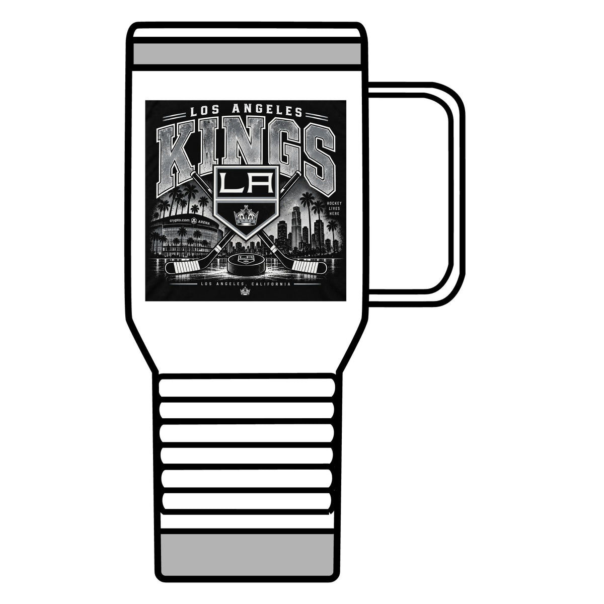 LA Kings Hockey Lives Here - 20oz Insulated Mug