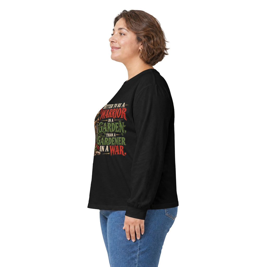 Warrior In A Garden - Unisex Ultra Cotton Long Sleeve Tee