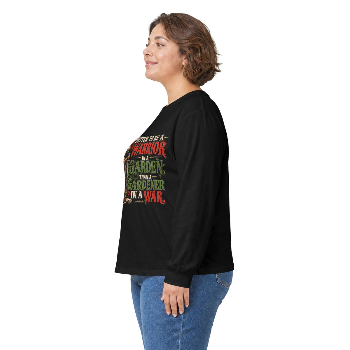 Warrior In A Garden - Unisex Ultra Cotton Long Sleeve Tee