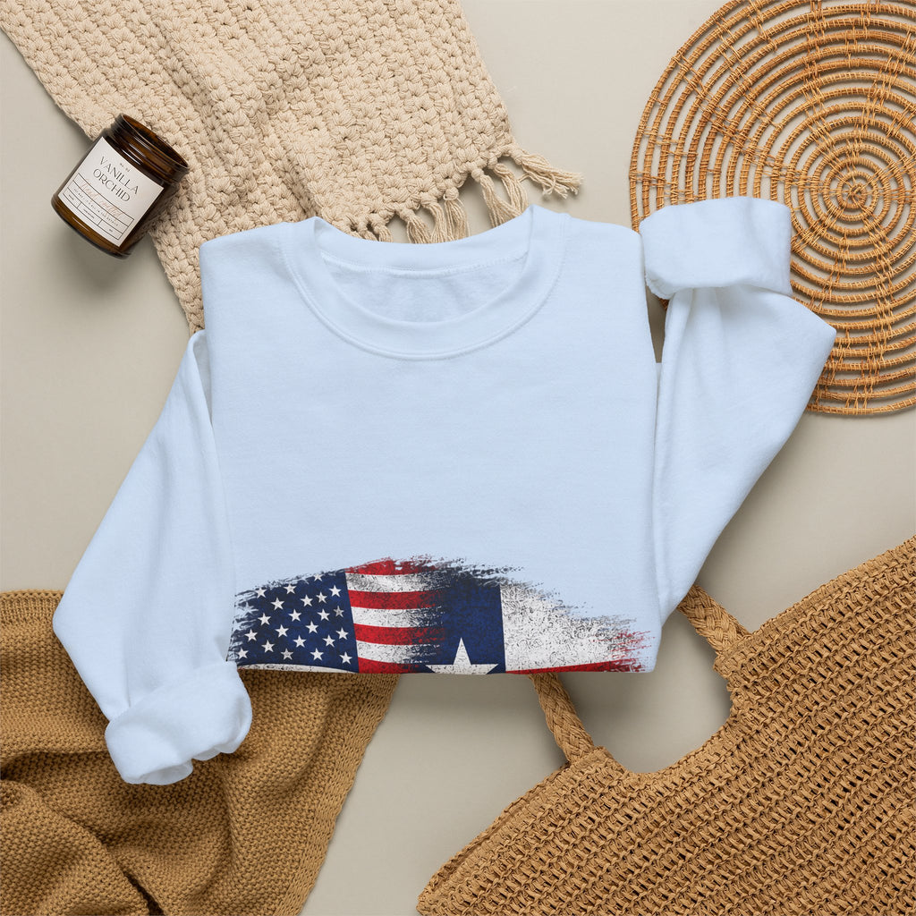 American by Birth, Texan by Choice - Crewneck Sweatshirt