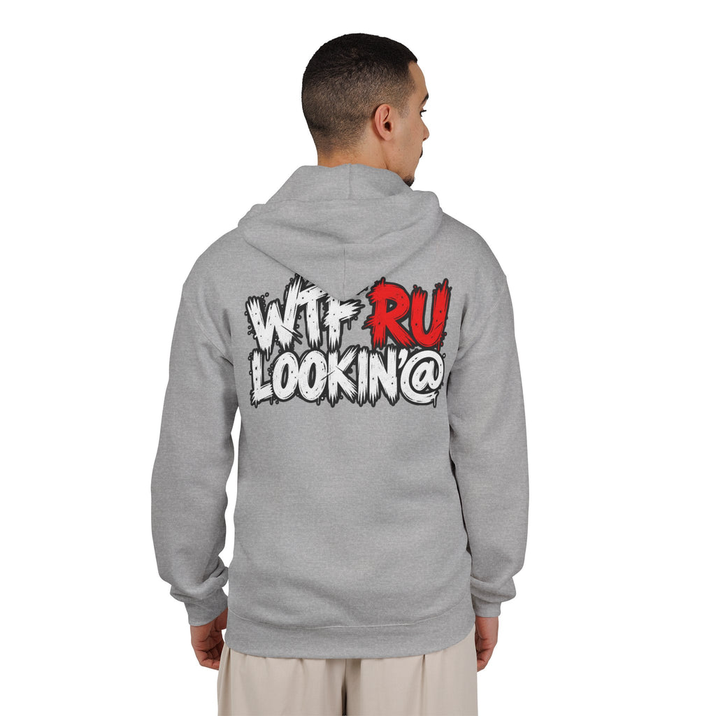 WTF RU LOOKIN AT - Full-Zip Hooded Sweatshirt