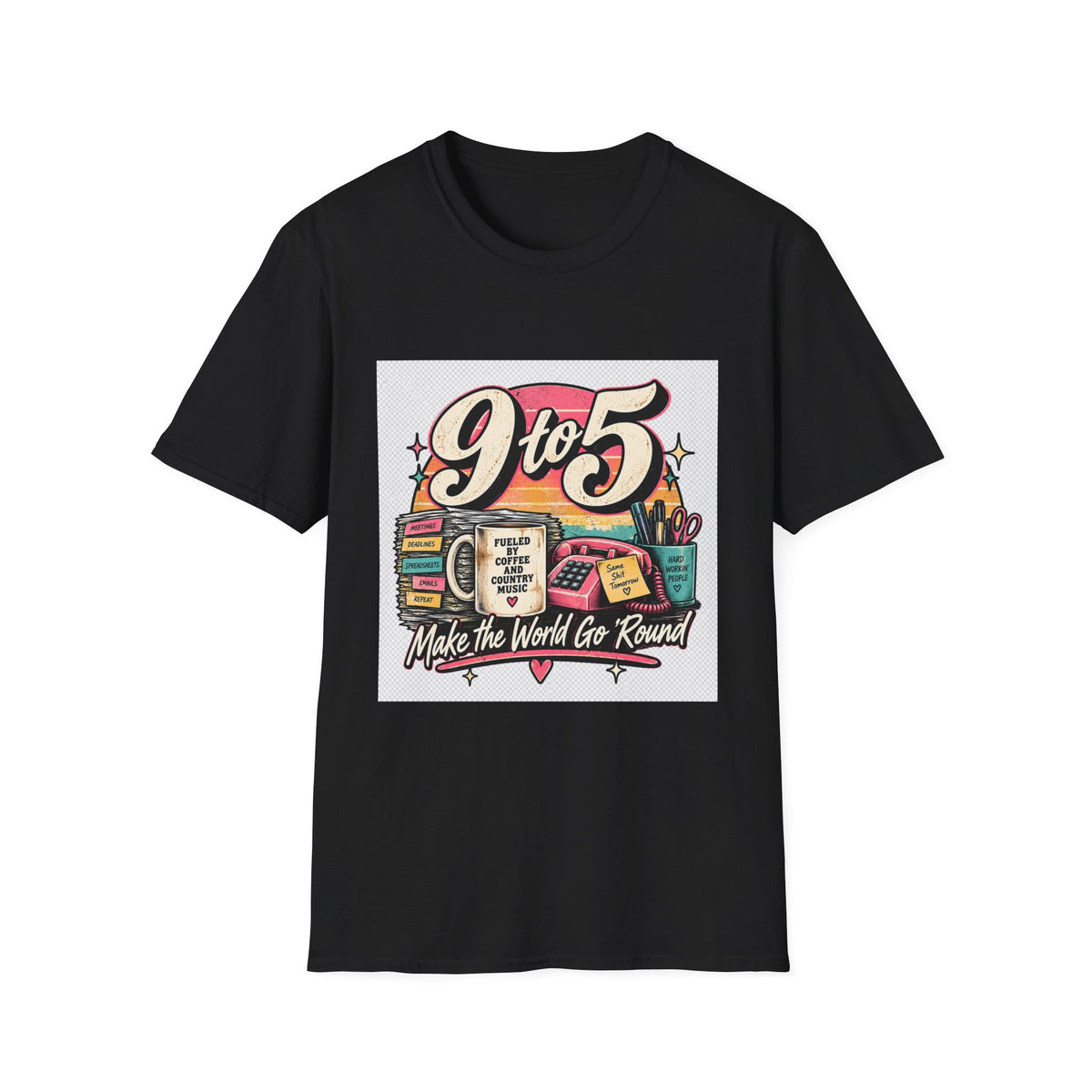 9to5 Make the World Go Round - Classic Tee