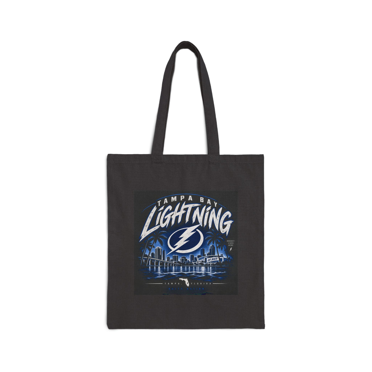Lightning Strike Tampa Bay - Canvas Tote