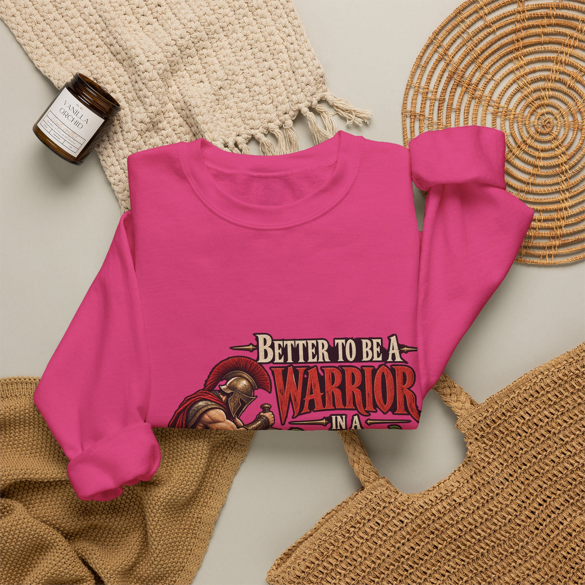 Warrior In A Garden - Crewneck Sweatshirt