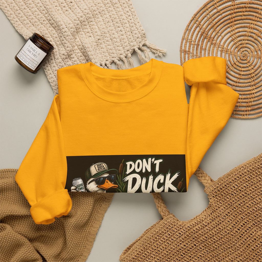 Duck With Me Camo - Crewneck Sweatshirt