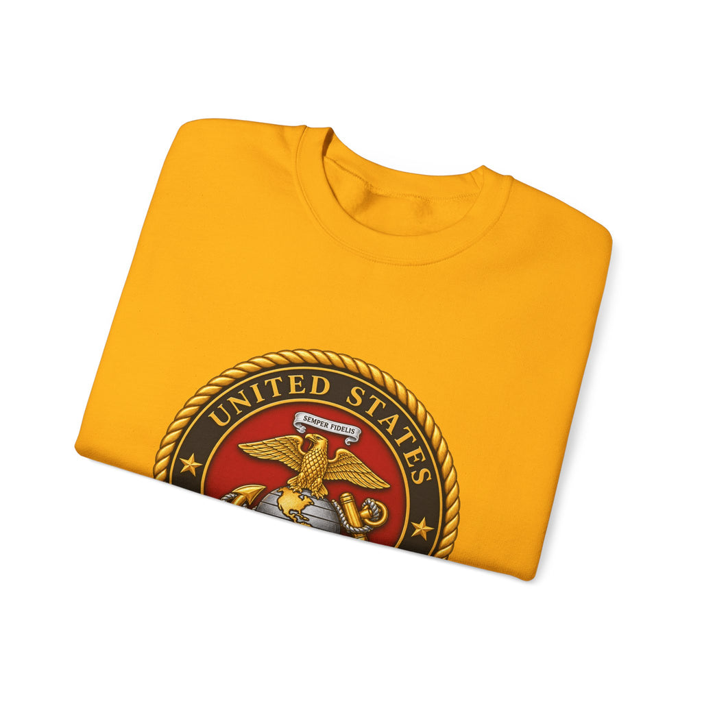 U.S. Marine Corps Emblem - Crewneck Sweatshirt