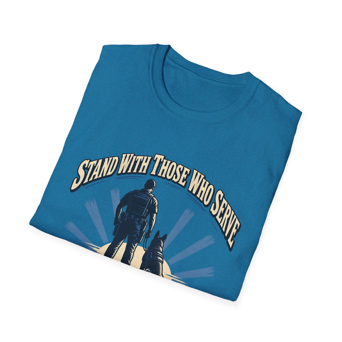 Stand With Those Who Serve Police K9 - Classic Tee