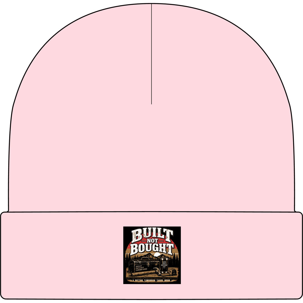 Built Not Bought - AS Colour 1107 Cuff Beanie