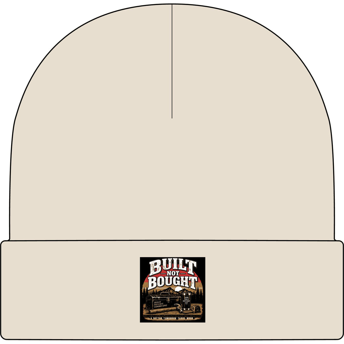Built Not Bought - AS Colour 1107 Cuff Beanie